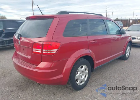 2009 Dodge Journey Se z USA, uszkodzony, nr VIN 3D4GG47B99T134730